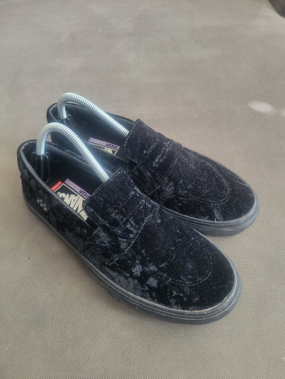 Vans Skate Style 53 Velvet Black Men's Size 8.5 VN0A5HEL5AA